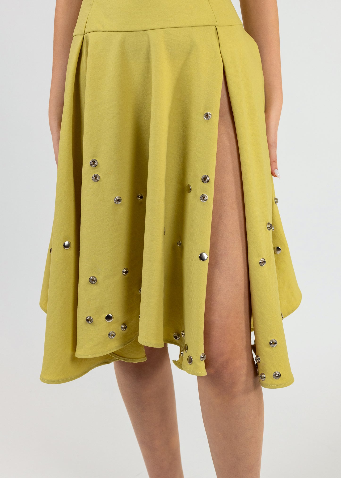 Mustard Studded Dress